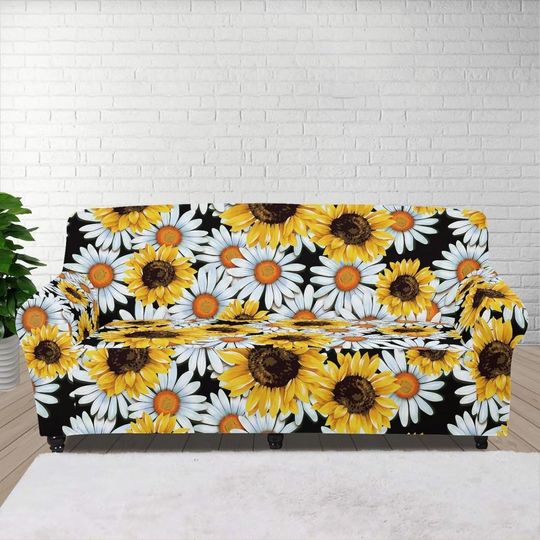 Discover Sunflower Daisy Single Sofa Covers