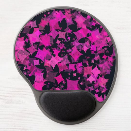 Discover Modern Abstract Diamonds Gel Mouse Pad