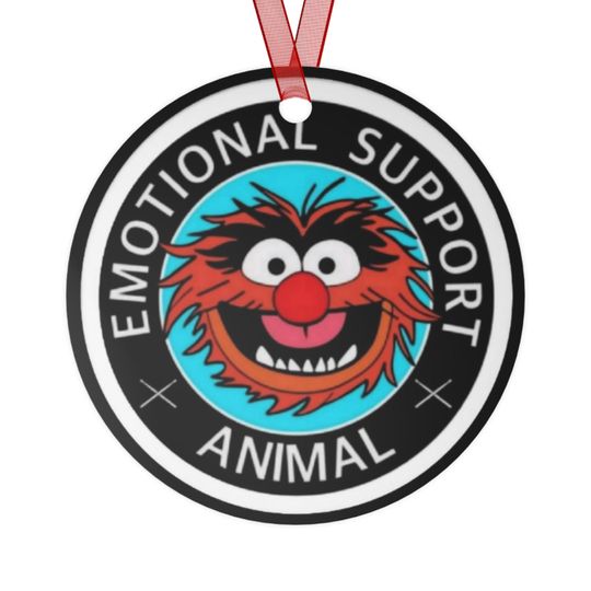 Discover Disneyyy Animal from The Muppetss metal Christmas ornament