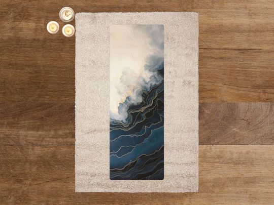 Discover Yoga Mat, Abstract Yoga Mat, Zen Yoga Mat, Modern Style Yoga Mat