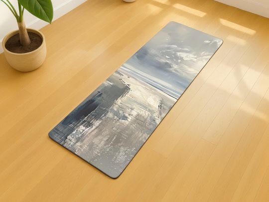 Discover Yoga Mat, Abstract Yoga Mat, Zen Yoga Mat, Nordic Style Yoga Mat