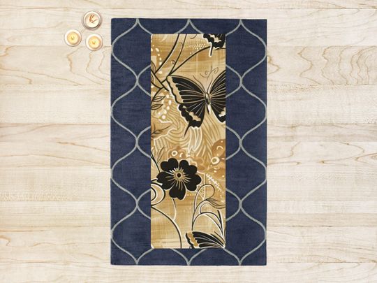 Discover Yoga Mat, Japan Yoga Mat, Zen Yoga Mat, Kimono Style Yoga Mat