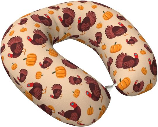 Discover Thanksgiving Turkey U-Shaped Travel Neck Pillows