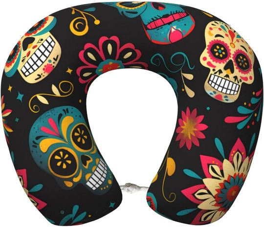 Discover Floral Travel U-Shaped Travel Neck Pillows