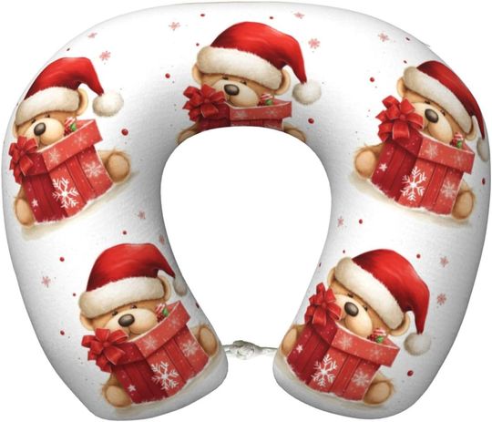 Discover Santa Hat U-Shaped Travel Neck Pillows