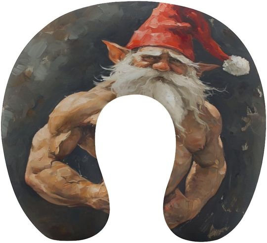 Discover Strong Gnome Memory U-Shaped Travel Neck Pillows