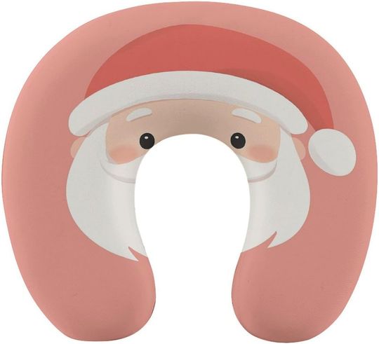 Discover Christmas Santa U-Shaped Travel Neck Pillows