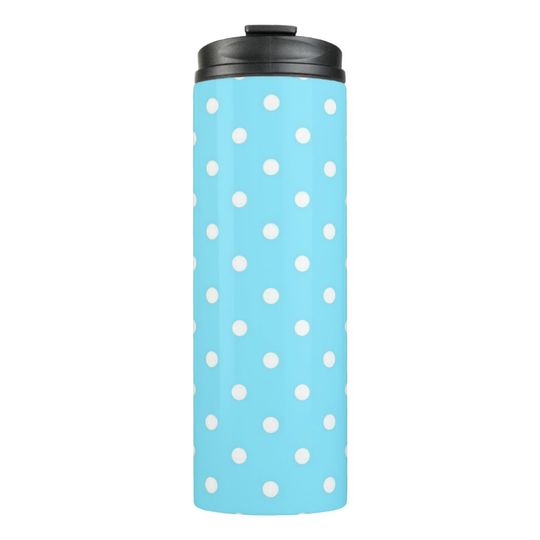 Discover Polka dot pattern thermal tumbler