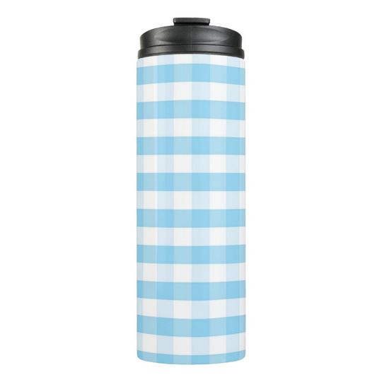 Discover Checkered pattern thermal tumbler