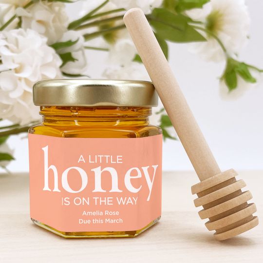 Discover Honey Baby Shower Favors, Mini Honey Jar Favors, Honey Party Favors