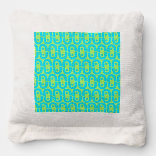 Discover modern colorful pattern cornhole bags