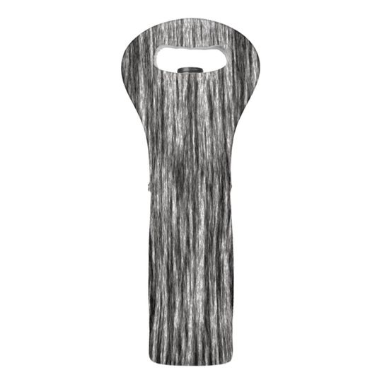 Discover "Black / white lines pattern" - Wine Bag