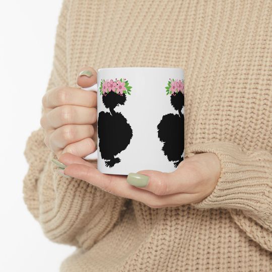 Discover Showgirl mug Chicken with Flowers mug Gift for mother