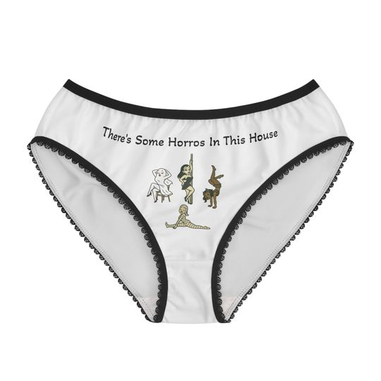 Discover Playful Print Women's Underwear, Boo, You Whore