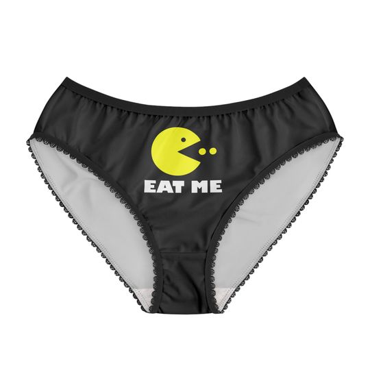 Discover Eat Me Pacman Nostalgia - Women's Briefs Ladies Underwear (AOP)
