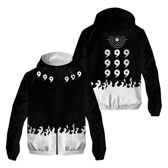 Discover Sage of 6 Paths NRT Windbreaker Jacket, Anime Windbreaker Jackets