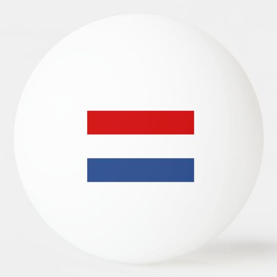 Discover Dutch flag ping pong balls for table tennis