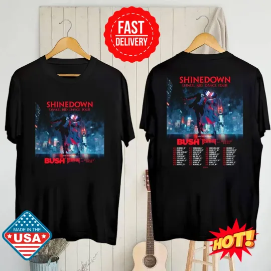 Discover shine down Dance, Kid, Dance Tour 2025 Shirt, shine down Band Concert 2025 T-Shirt