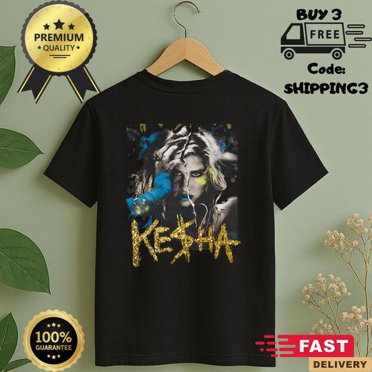 Discover Kesha Tshirt 2025 Concert - Unisex T-Shirt - Kesha Fan Gift Shirt - Kesha Graphic Shirt - The Tits Out Tour T-Shirt