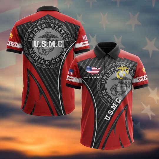 Discover Customized US Marine Corps Shirts