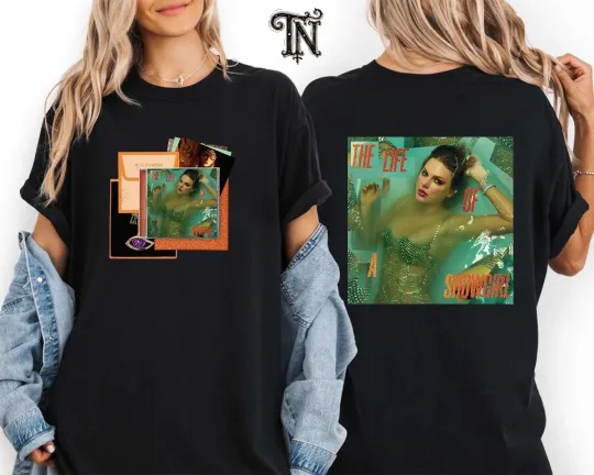 Discover The Life of a Showgirl Double Sided 2025 Unisex T-Shirt Size S-3XL