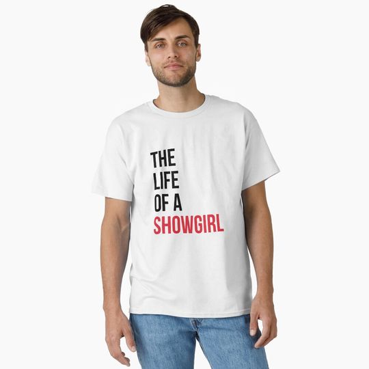 Discover The Life of a Showgirl shirt, Red Taylorr Swifts album Classic T-Shirt