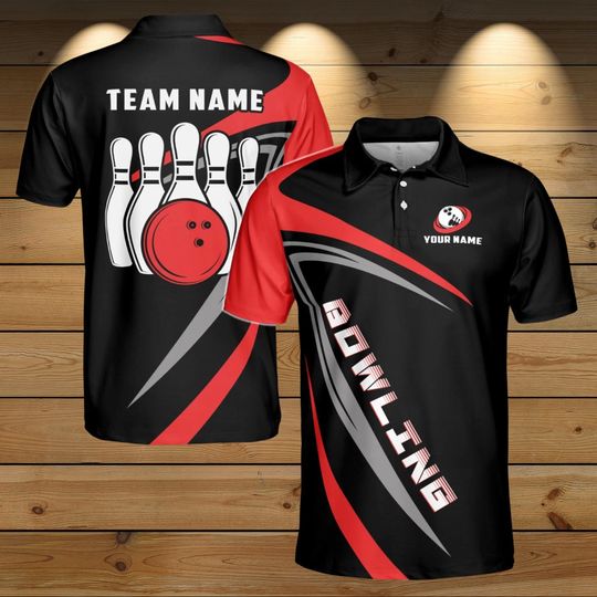 Discover Customized Play Sport Pickleball Bowling or Darts Men's Polo Shirt