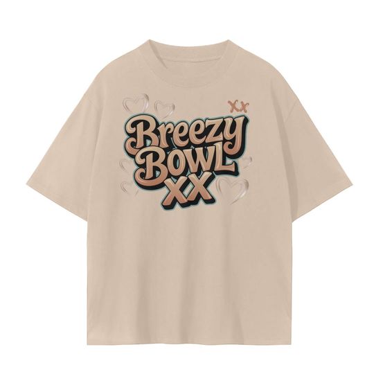 Discover Breezy Bowl Logo tee Chris Brown Breezy Bowl XX, Chris Brown Album Shirt
