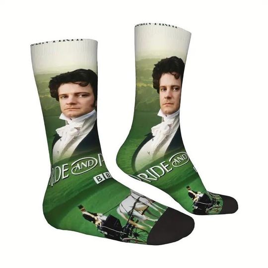 Discover Pride & Prejudice Socks BBC Beautiful Socks  Unisex, one size ,quality and very rare. 