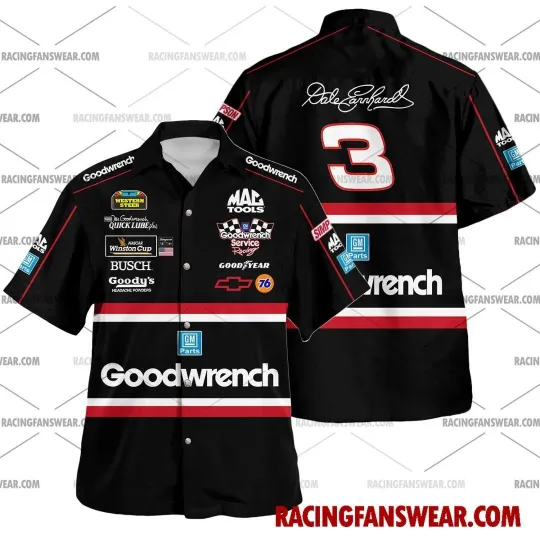 Discover Dale Earnhardt Car Racing 1993 Hawaiian Shirt