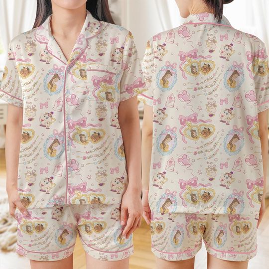 Discover Beautyy and The Beastt Pajama Set, Disneyyy Bellee Princess Sleepwear