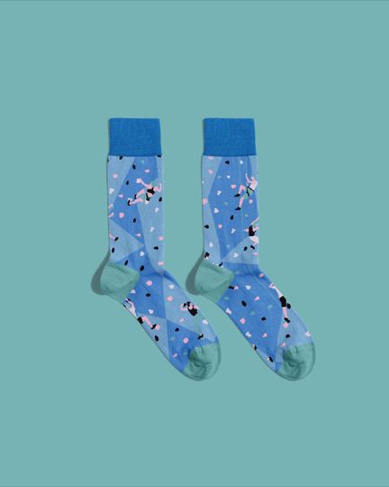 Discover Indoor climbing Socks | sport socks | climbing socks | design socks | fashion socks | Banana Socks