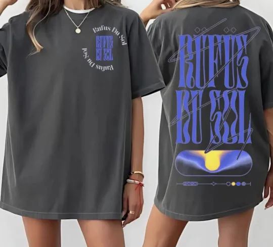 Discover Inhale Exhale World Rufus Du Sol Graphic Tee 2025 T-Shirt