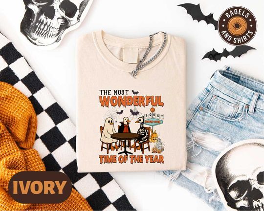 Discover Funny Hallowen Shirt, It's the Most Wonderful Time of the Year Tee, Spooky Goose T-shirt