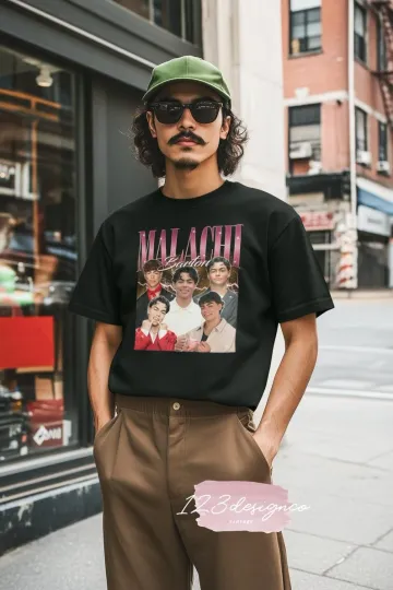 Discover Malachi Barton Bootleg Vintage T-Shirt, Actor Fan Tee