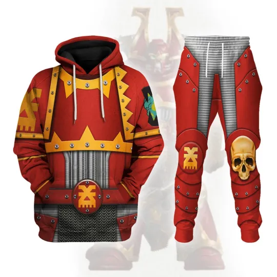 Discover World Eaters Legion Colour Scheme Costume Hoodie Sweatshirt