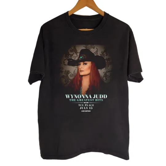 Discover Wynonna Judd Tour 2025 Black Shirt