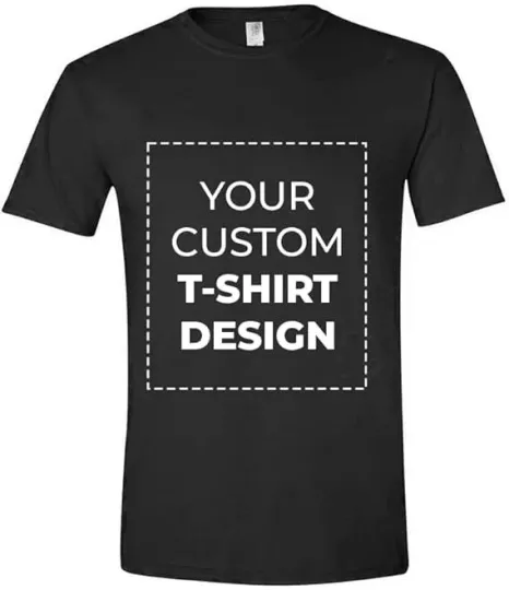 Discover Gildan Soft Personalized Custom T-Shirt Print Your Logo Photo Custom Made Shirt