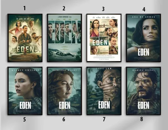 Discover NEW Eden (2025) movie poster 8x10 24x36 custom