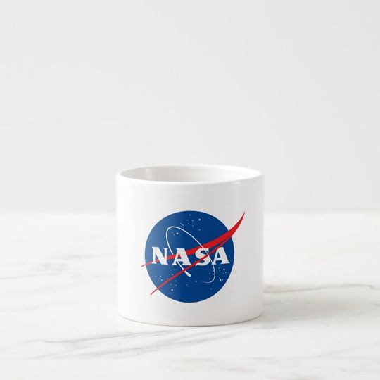 Discover Iconic NASA Ceramic Espresso Mug (6 oz.)