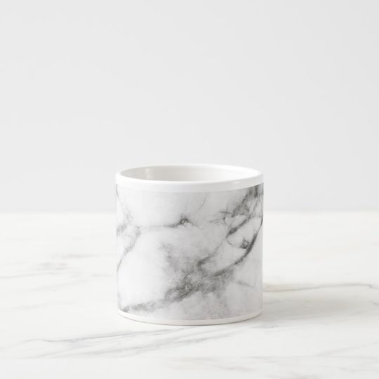 Discover Grey Marble Espresso Mug