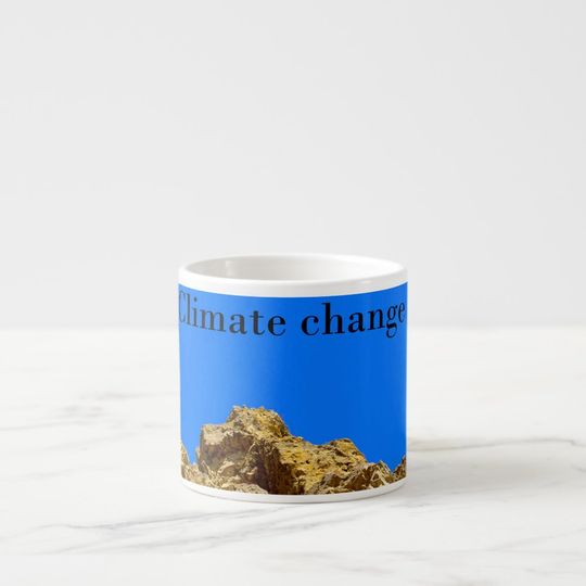 Discover Climate Change look after the environment Espresso Cup