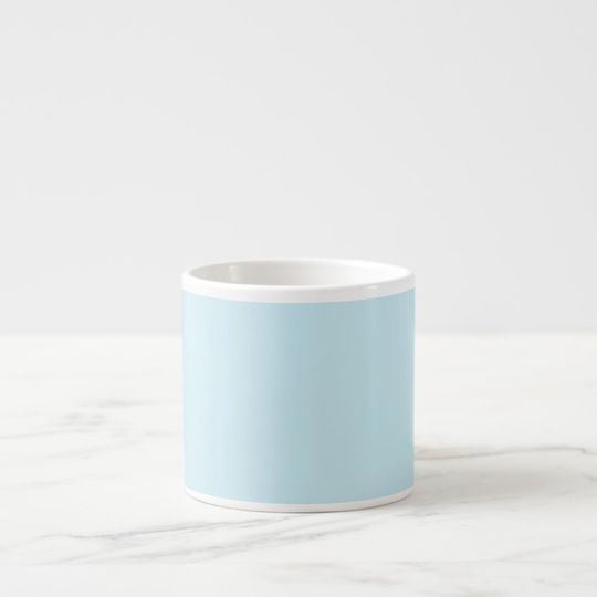Discover Elf at Attention blue espresso mug