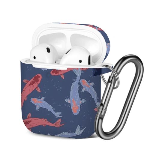 Discover Cute Koi Fish AOP Airpods Case Cover