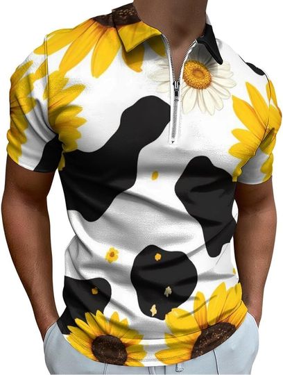 Discover Soft Comfy Golf Zip Polo Shirts