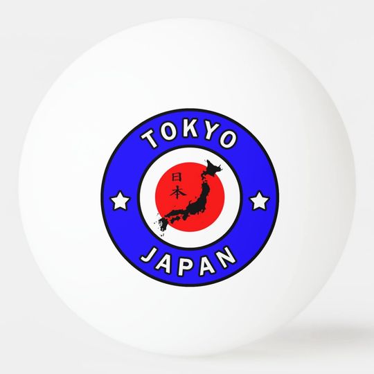 Discover Tokyo Japan Ping Pong Ball