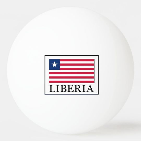 Discover Liberia Ping-Pong Ball