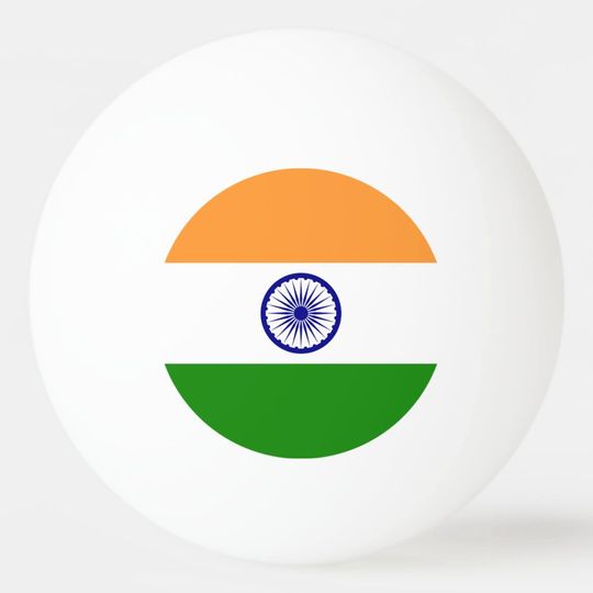 Discover Special ping pong ball with Flag of India
