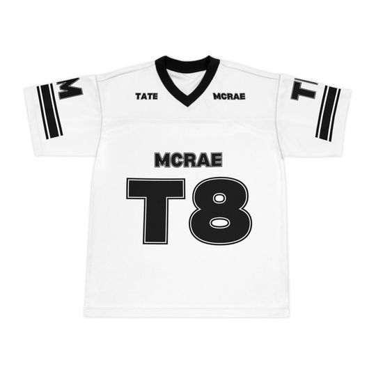 Discover Tate Mcrae Football Jersey, Tate Concert Jersey, T8 Football Shirt, T8 Mcrae Jersey