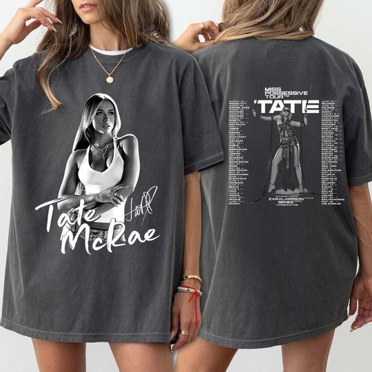 Discover 2025 Tate McRae Miss Possessive Tour Shirt, Tate McRae 2025 Shirt